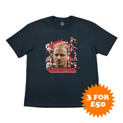 Arsenal Bergkamp Iceman Bootleg Tee