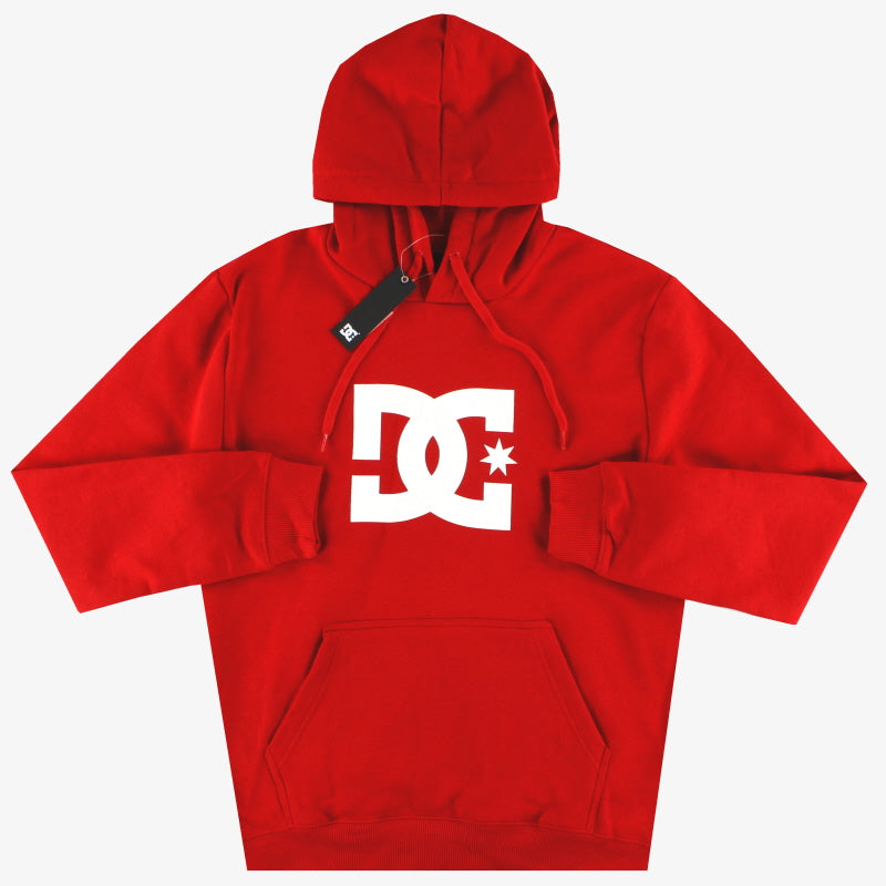 DC Star Mens Red Hoodie *BNIB* XXL - Classic Football Kit