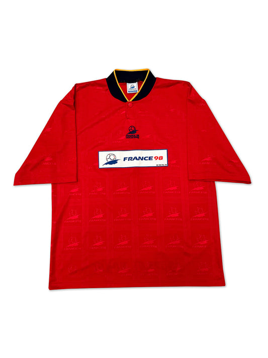 1998 FRANCE WORLD CUP TRAINING SHIRT (XL) OM