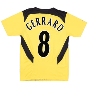 Liverpool 2004-05 Away Shirt Gerrard 8 M