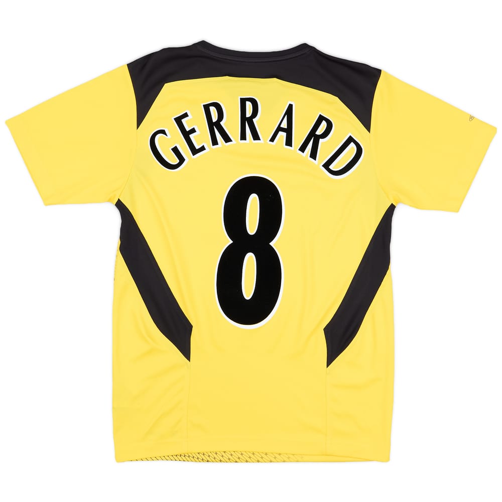 Liverpool 2004-05 Away Shirt Gerrard 8 L