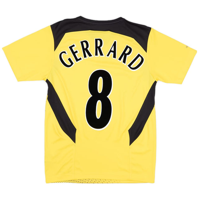 Liverpool 2004-05 Away Shirt Gerrard 8 S