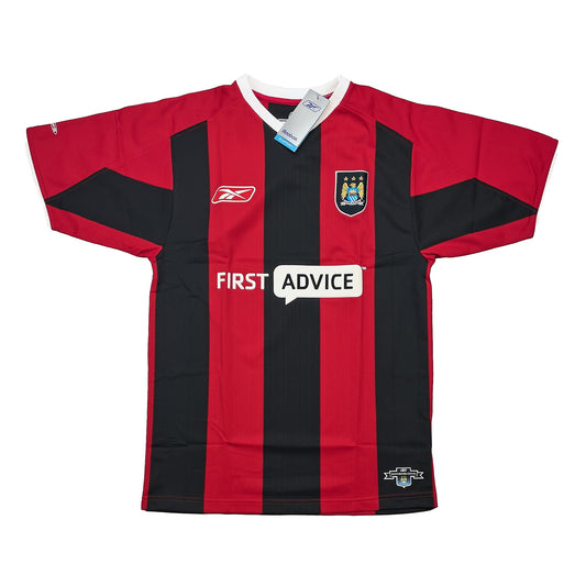 CULT KITS - 2003/04 MANCHESTER CITY *BNWT* AWAY SHIRT (S) REEBOK
