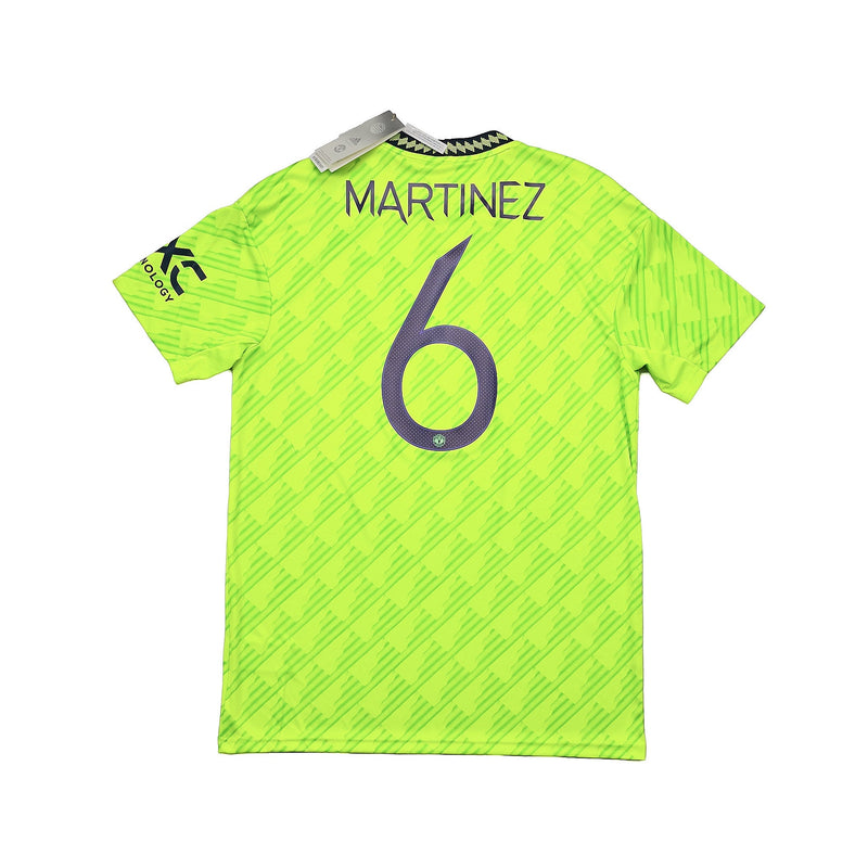 2022/23 Manchester United Martinez #6 *BNWT* Third Shirt (Multiple Sizes) Adidas
