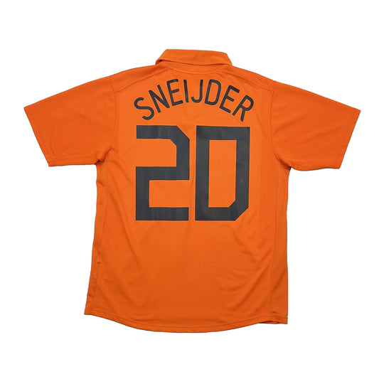 2006/08 NETHERLANDS SNEIJDER #20 HOME SHIRT (M) NIKE
