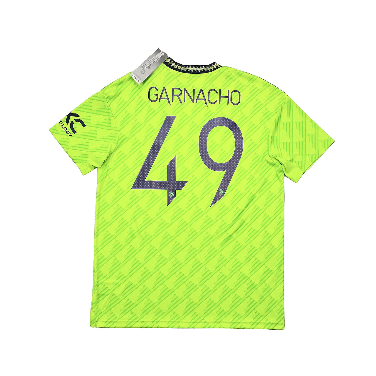 CULT KITS - 2022/23 MANCHESTER UNITED GARNACHO #49 *BNWT* THIRD SHIRT (MULTIPLE SIZES) ADIDAS, Medium / Manchester United / 2022