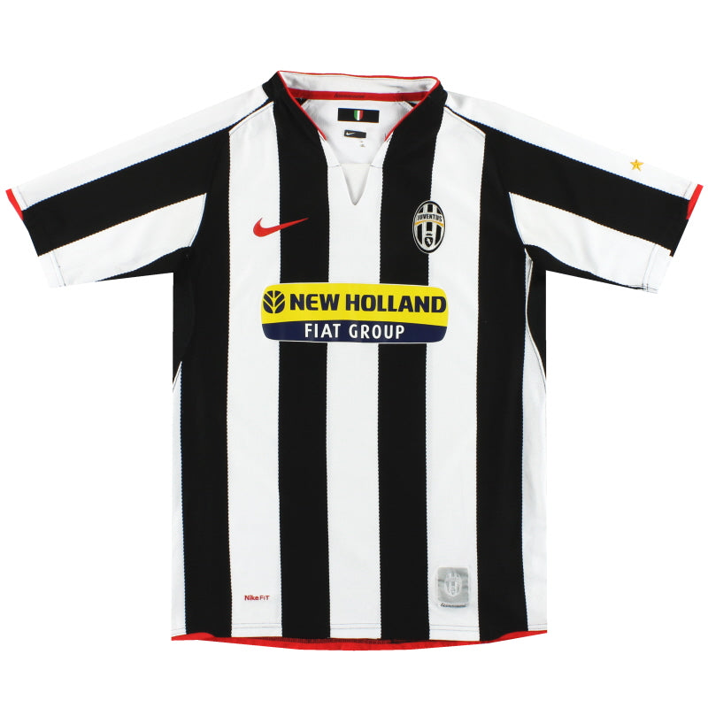 2007-08 Juventus Nike Home Shirt L.Boys - Classic Football Kit
