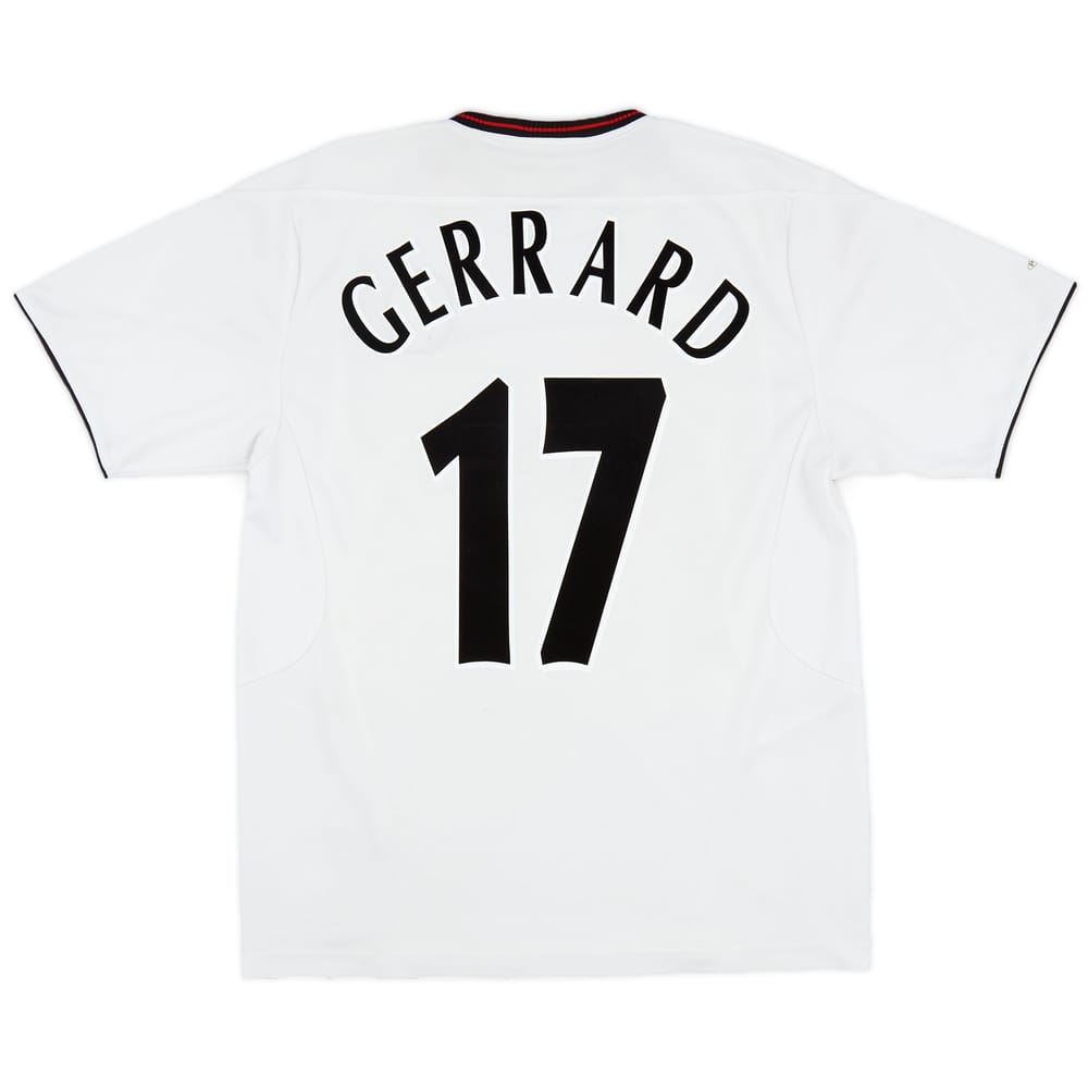 Liverpool 2003-04 Away Shirt Gerrard 17 S
