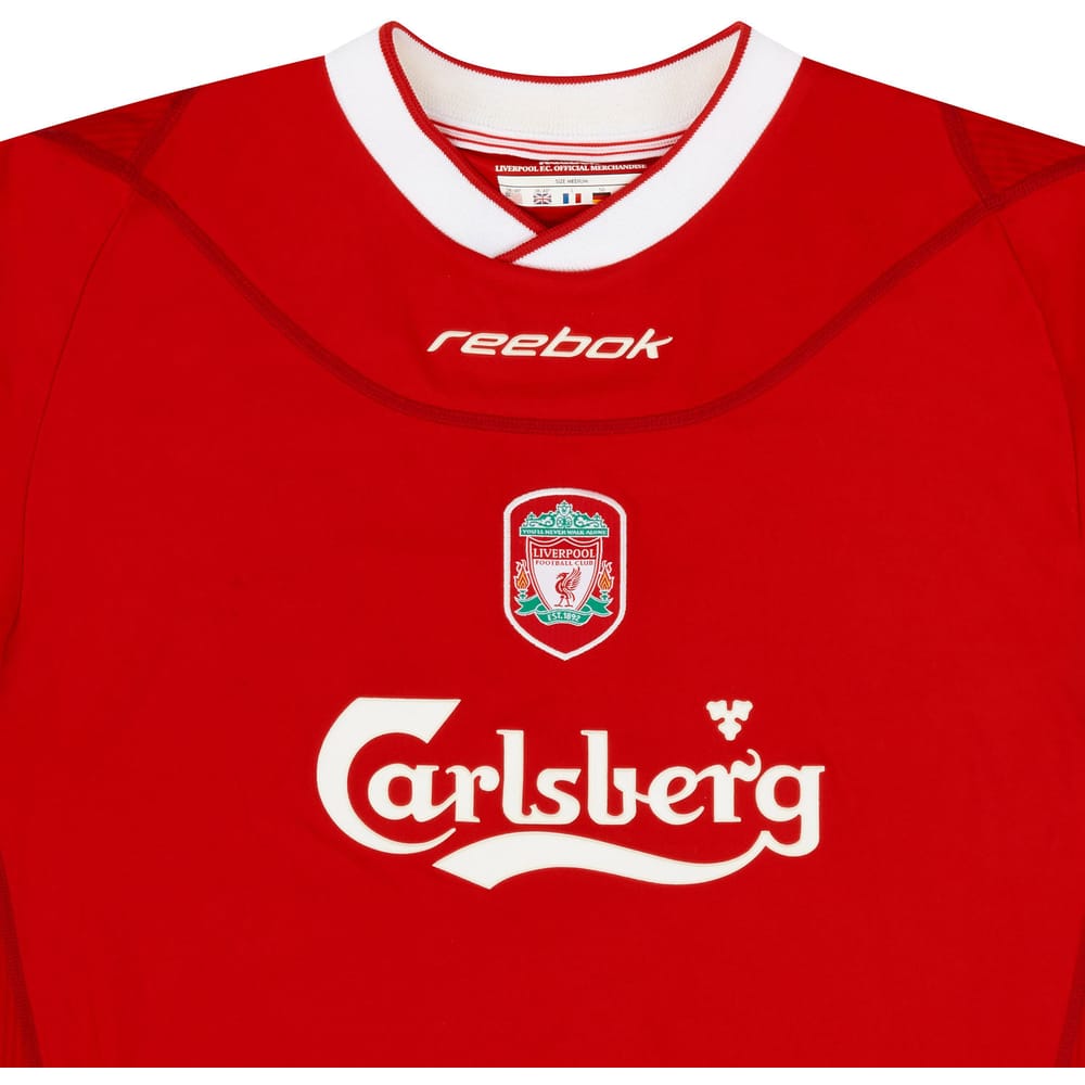 Liverpool 2002-04 Home Shirt Gerrard 17 XL