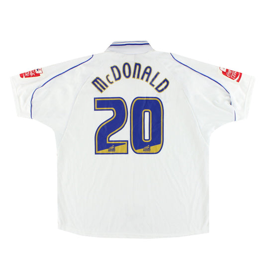 2004-06 Macclesfield Home Shirt McDonald #20 *Mint* XL