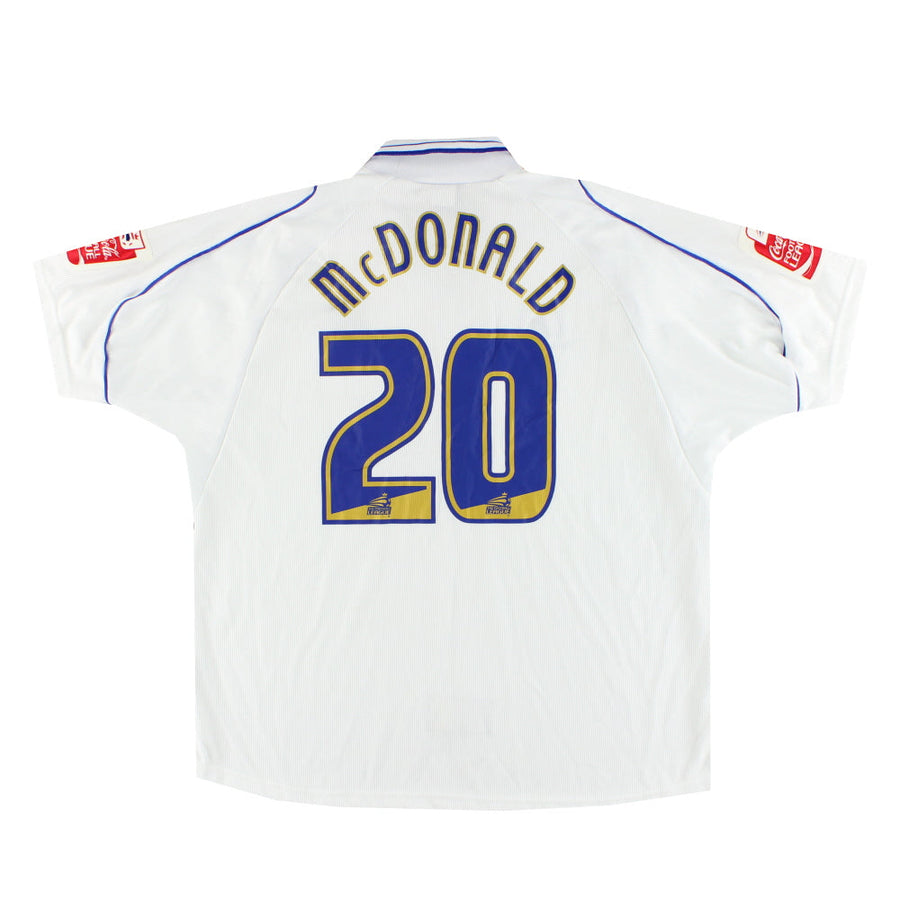 2004-06 Macclesfield Home Shirt McDonald #20 *Mint* XL - Classic Football Kit