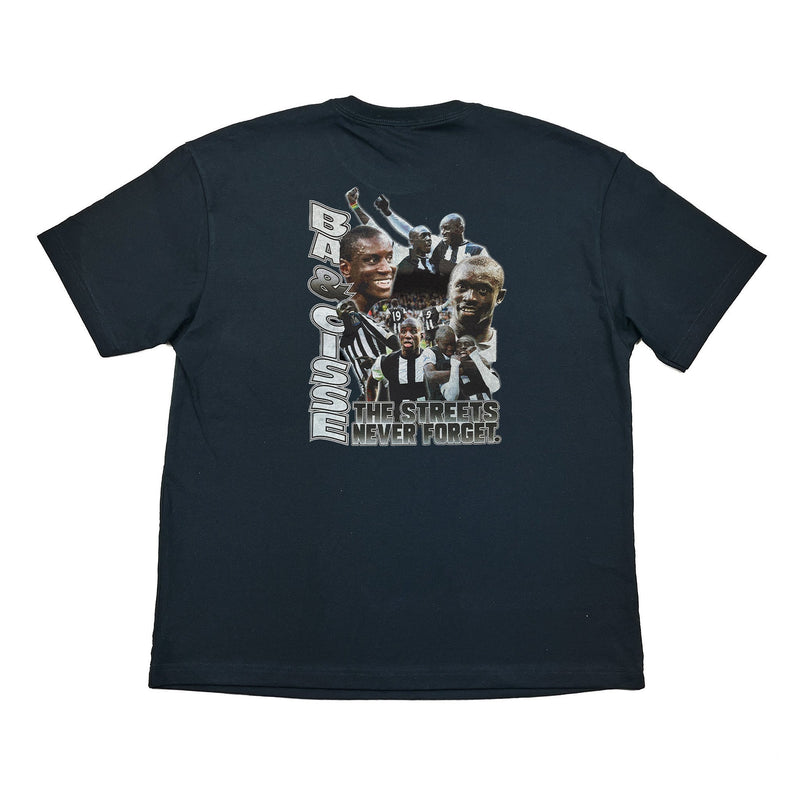 Newcastle United Ba & Cisse Bootleg Tee