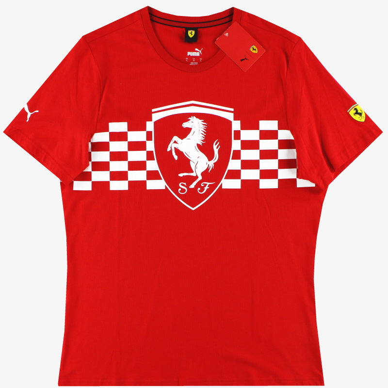 Puma Mens Scuderia Ferrari Race Tonal Shield Tee *w/tags* L