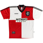 1995-96 Rangers adidas Away Shirt XL - Classic Football Kit