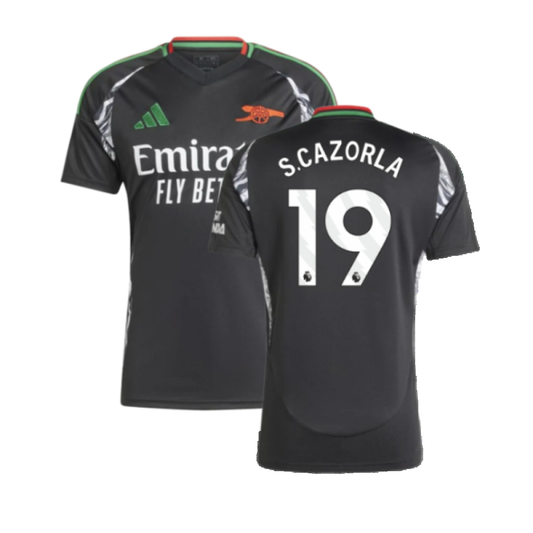 2024-2025 Arsenal Away Shirt (S.Cazorla 19)_0