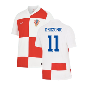 2024-2025 Croatia Home Shirt (Brozovic 11)_0