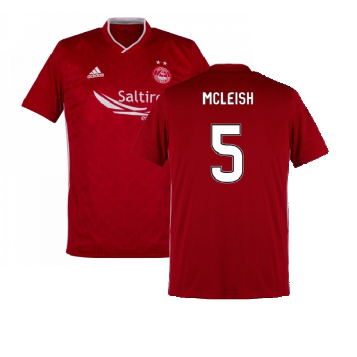 Aberdeen 2019-20 Home Shirt ((Mint) L) (McLeish 5)