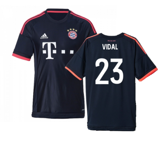 Bayern Munich 2015-16 Third Shirt ((Excellent) S) (Vidal 23)_0