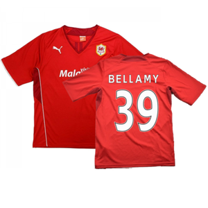 Cardiff 2013-14 Home Shirt ((Very Good) L) (BELLAMY 39)_0