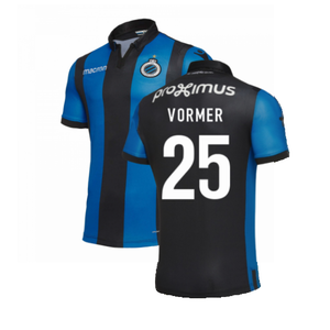 Club Brugge 2018-19 Home Shirt ((Excellent) XXL) (Vormer 25)_0