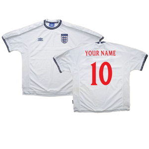 England 1999-00 Home Shirt (M) (Good) (Your Name)_0