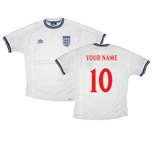 England 1999-01 Home Shirt (XL) (Very Good) (Your Name)_0