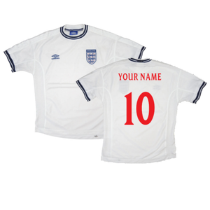 England 1999-01 Home Shirt (Youths) (Excellent) (Your Name)_0