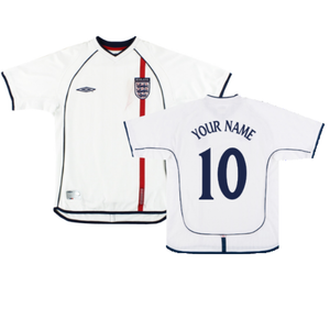 England 2001-03 Home Shirt (L) (Very Good) (Your Name)_0