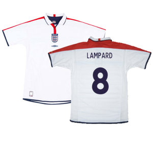 England 2003-05 Home Shirt (S) (Excellent) (LAMPARD 8)_0