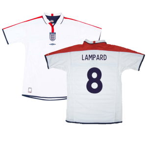 England 2003-05 Home Shirt (XXL) (Excellent) (LAMPARD 8)_0