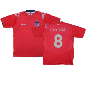 England 2004-06 Away Shirt (Fair) (GASCOIGNE 8)_0