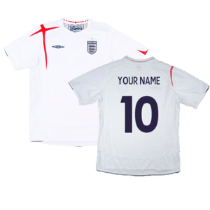 England 2005-07 Home Shirt (XL) (Excellent) (Your Name)_0