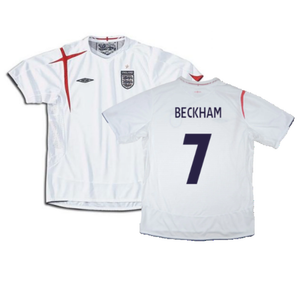 England 2005-2007 Football Shirt (YXL) (Fair) (BECKHAM 7)_0