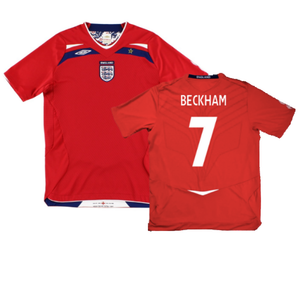 England 2008-10 Away Shirt (Excellent) (BECKHAM 7)_0