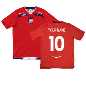 England 2008-10 Away Shirt (M) (Excellent) (Your Name)_0