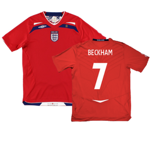 England 2008-10 Away Shirt (Very Good) (BECKHAM 7)_0