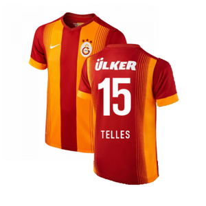 Galatasaray 2014-15 Home Shirt ((Excellent) S) (Telles 15)_0