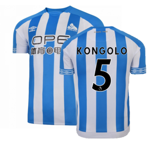 Huddersfield 2018-19 Home Shirt ((Excellent) M) (Kongolo 5)_0