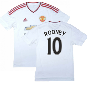 Manchester United 2015-16 Away Shirt ((Excellent) M) (Rooney 10)_0