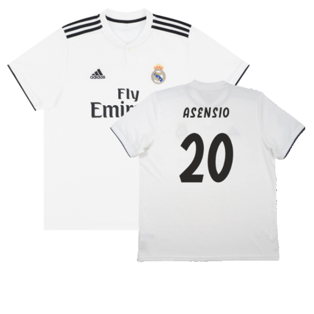 Real Madrid 2018-19 Home Shirt (S) (Very Good) (Asensio 20)_0