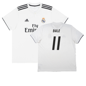 Real Madrid 2018-19 Home Shirt (S) (Very Good) (Bale 11)_0