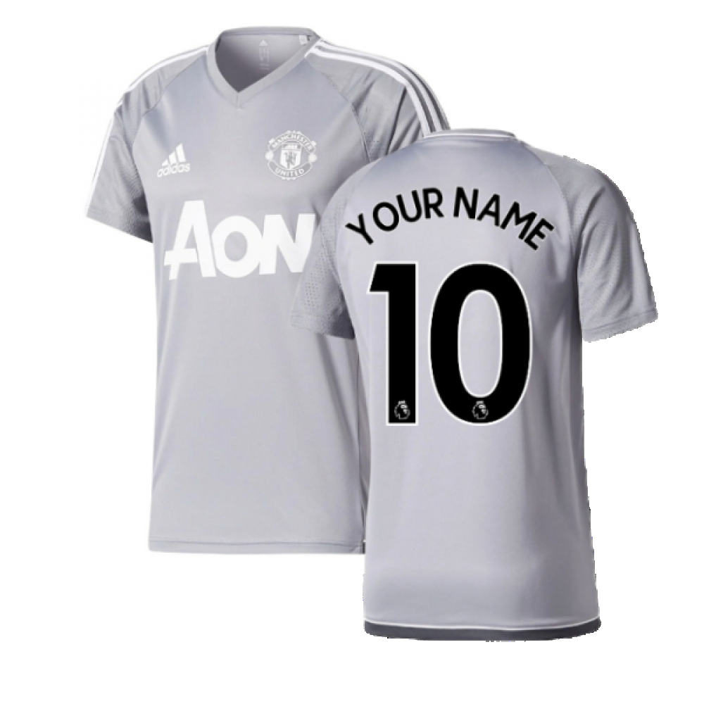 Manchester United 2017 18 Training Shirt Very Good S Your Name Classic Football Kit