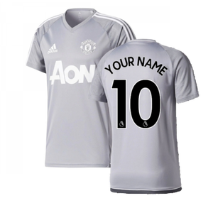 Manchester United 2017-18 Training Shirt ((Very Good) S) (Your Name)_0