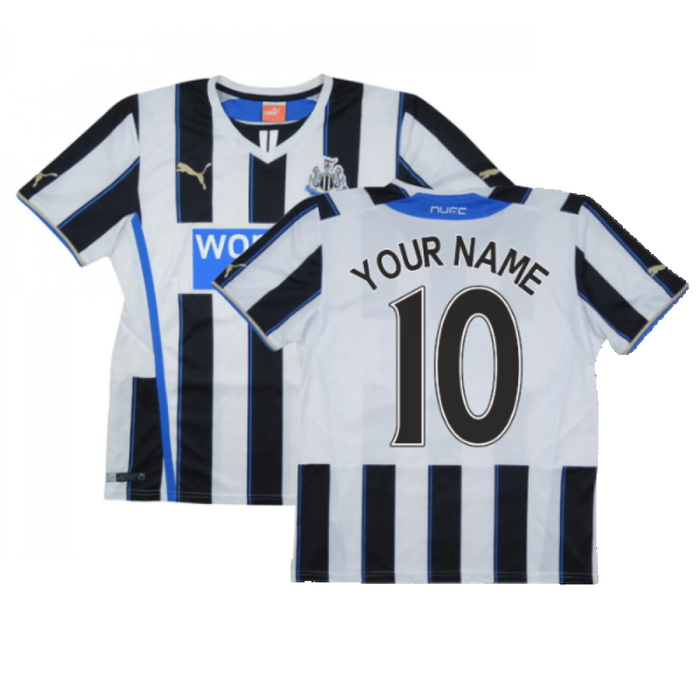 Newcastle United 2013-14 Home Shirt (Excellent) S (Your Name)