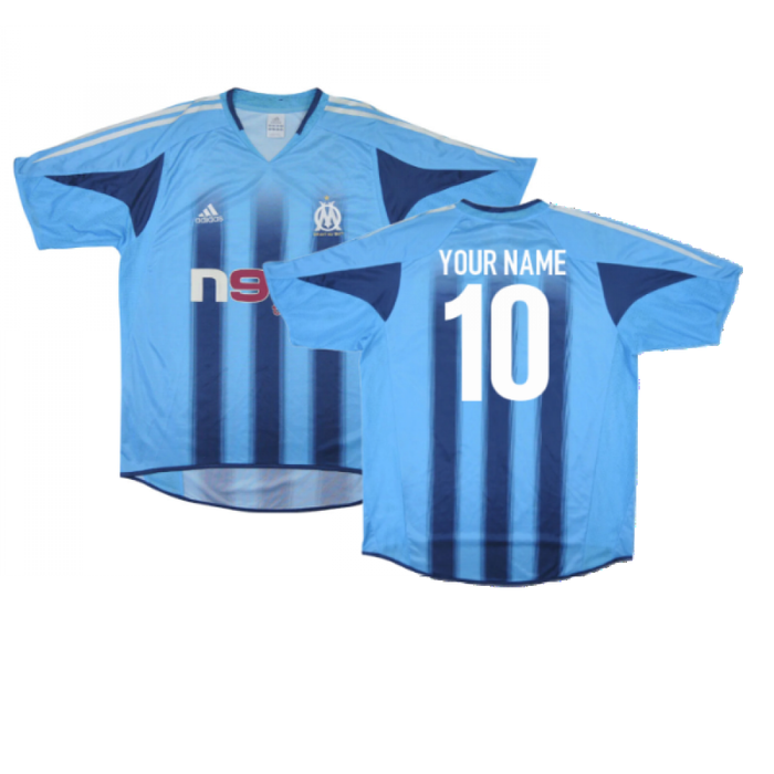 Marseille 2004-05 Away Shirt (Excellent) L (Your Name)