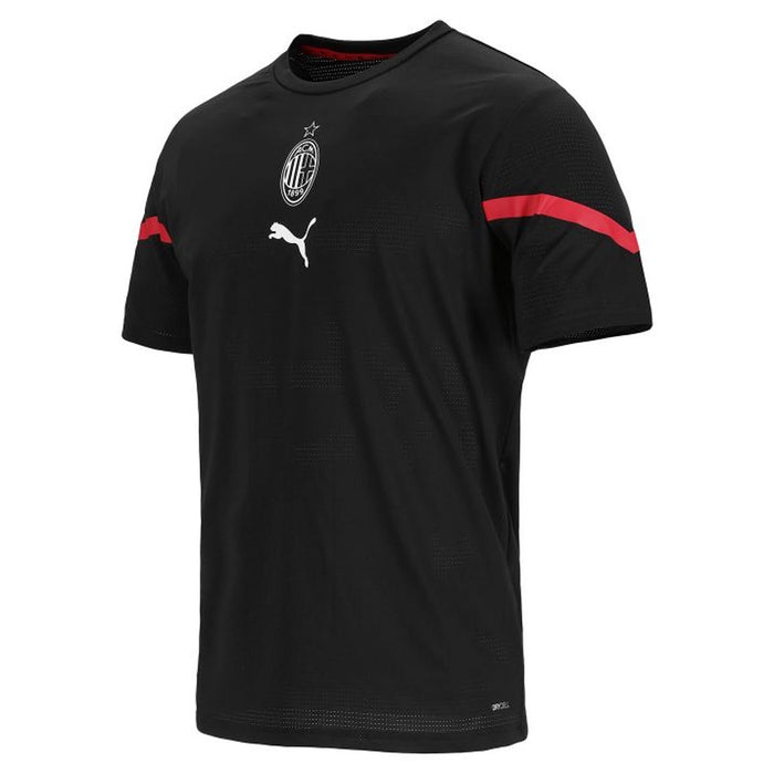 2021-2022 AC Milan Pre-Match Jersey (Black)