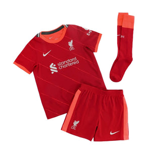 Liverpool 2021-2022 Home Little Boys Mini Kit_0