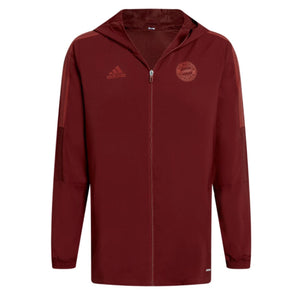 2021-2022 Bayern Munich Presentation Jacket (Red) - Kids_0