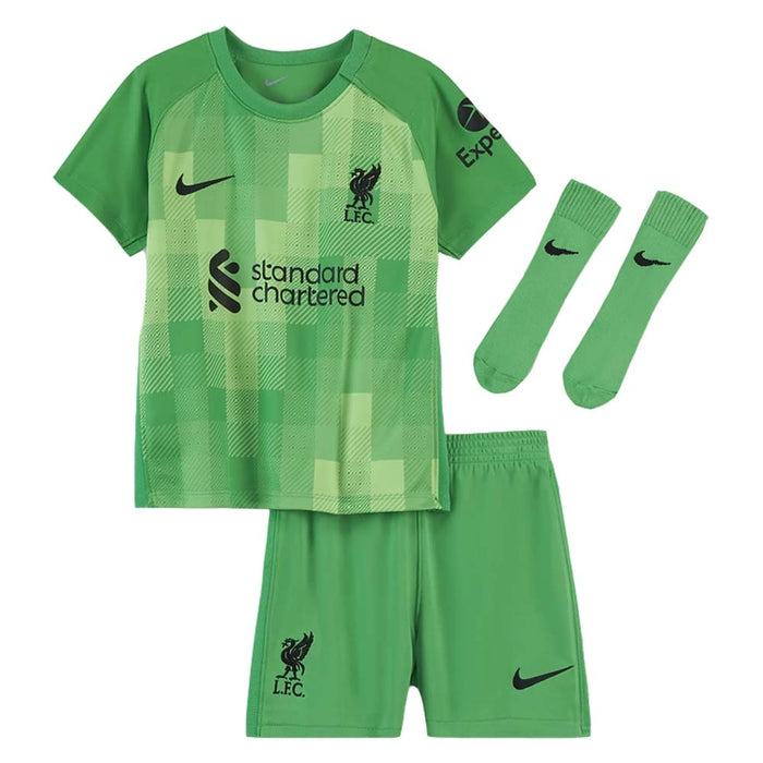 2021-2022 Liverpool Goalkeeper Baby Kit (Green)