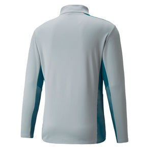 2021-2022 Man City Training Half Zip Top (Quarry)_1